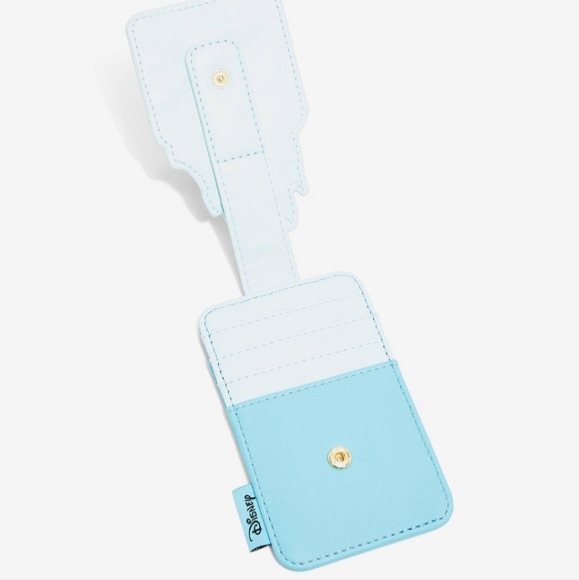 LOUNGEFLY The Little Mermaid Castle Mini Backpack & Cardholder - Picture 10 of 13